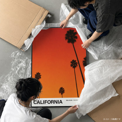 「CALIFORNIA Golden Hour」トラベルフォトポスター