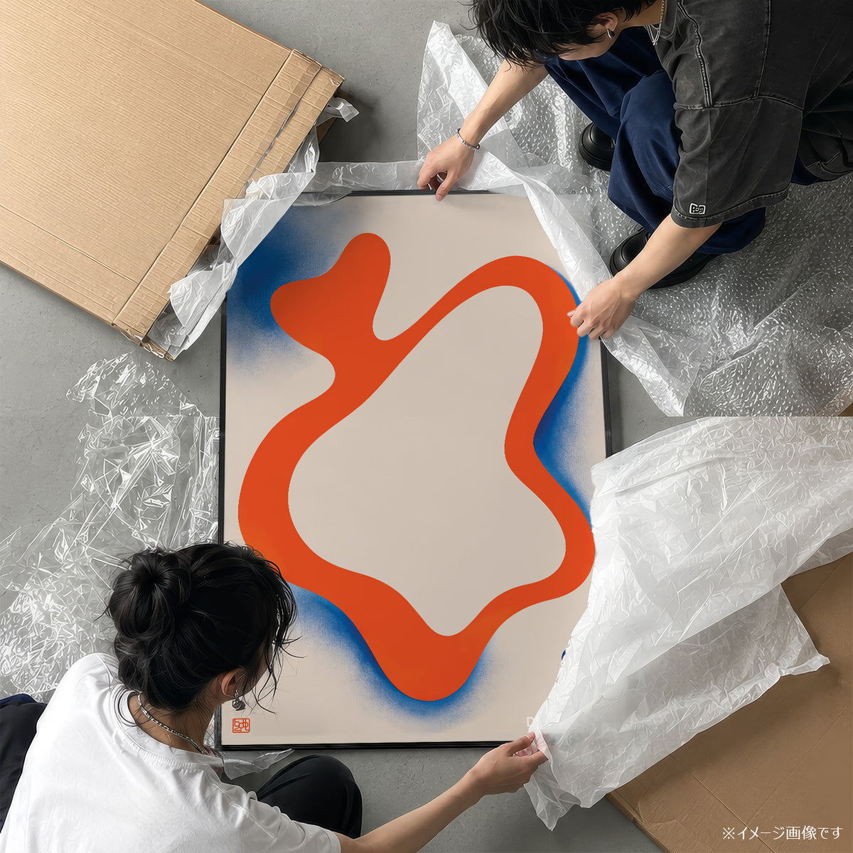 「DSGN Laboratory Orbit」グラフィックアートポスター