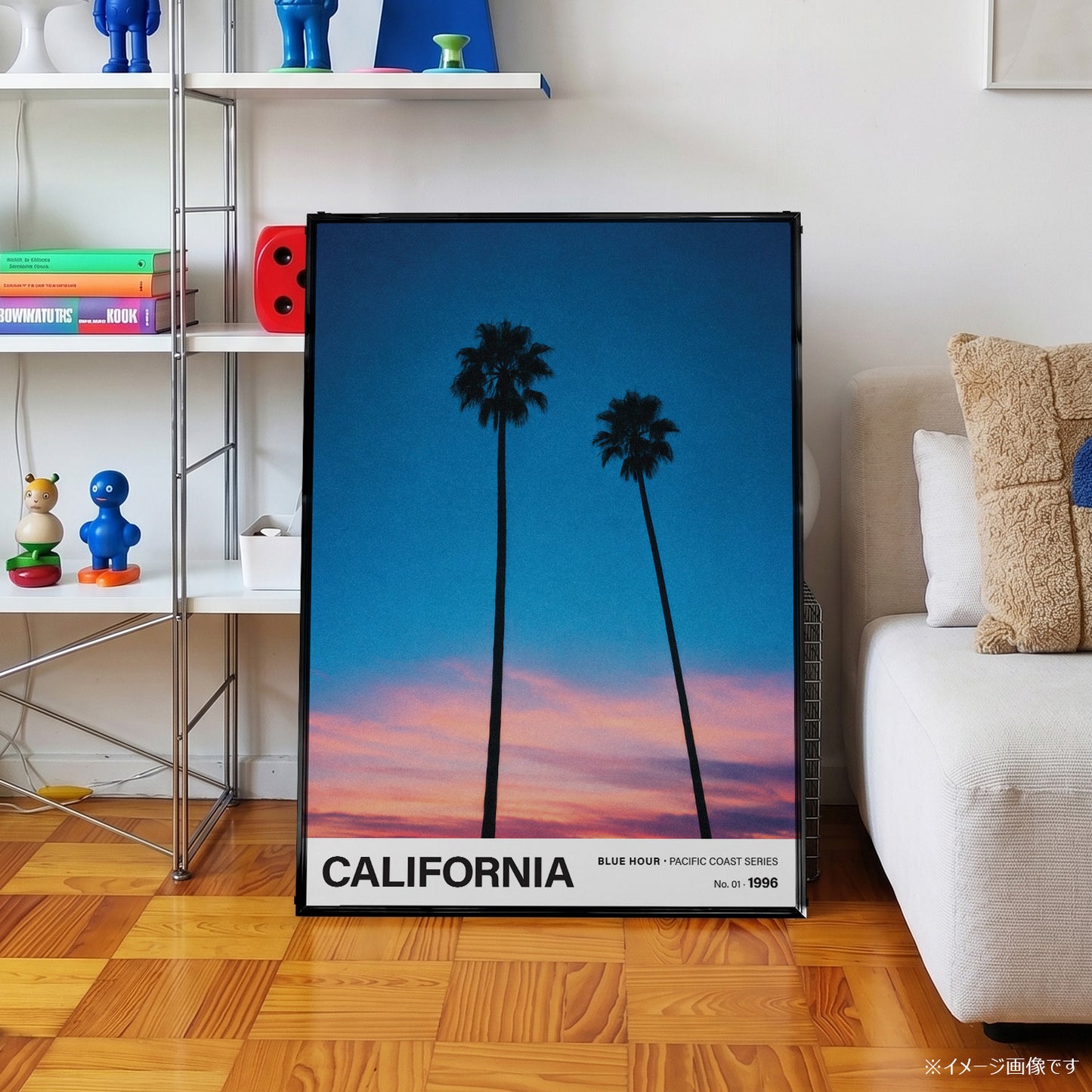 「CALIFORNIA Blue Hour」トラベルフォトポスター