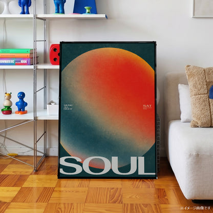 「SOUL」ヴィンテージミュージックポスター