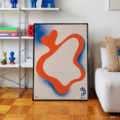「DSGN Laboratory Orbit」グラフィックアートポスター