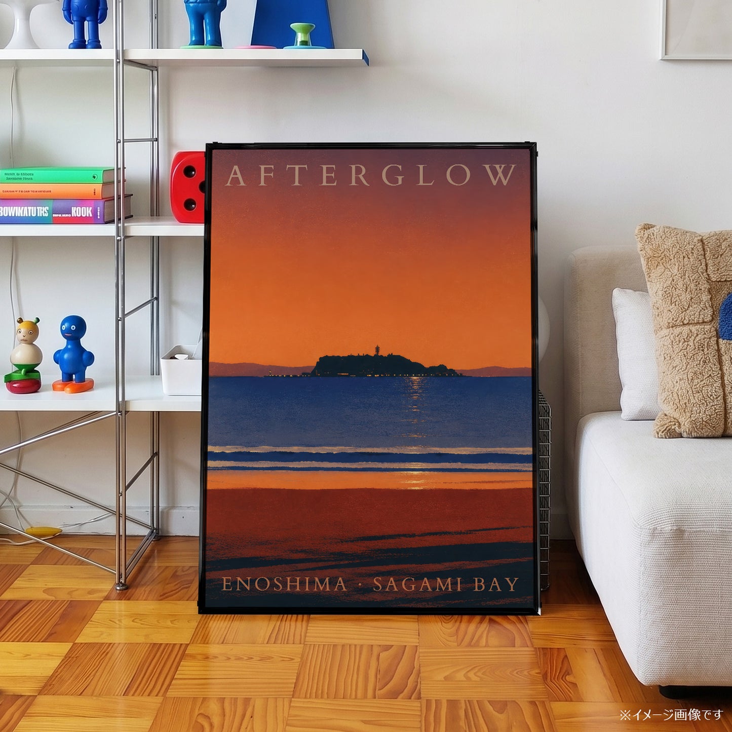 「AFTERGLOW Enoshima」トラベルポスター
