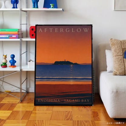 「AFTERGLOW Enoshima」トラベルポスター