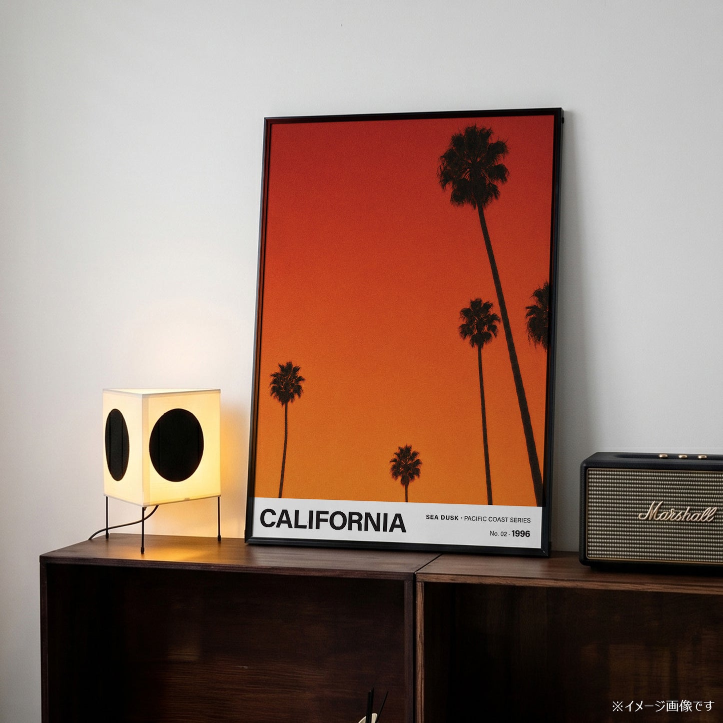 「CALIFORNIA Golden Hour」トラベルフォトポスター