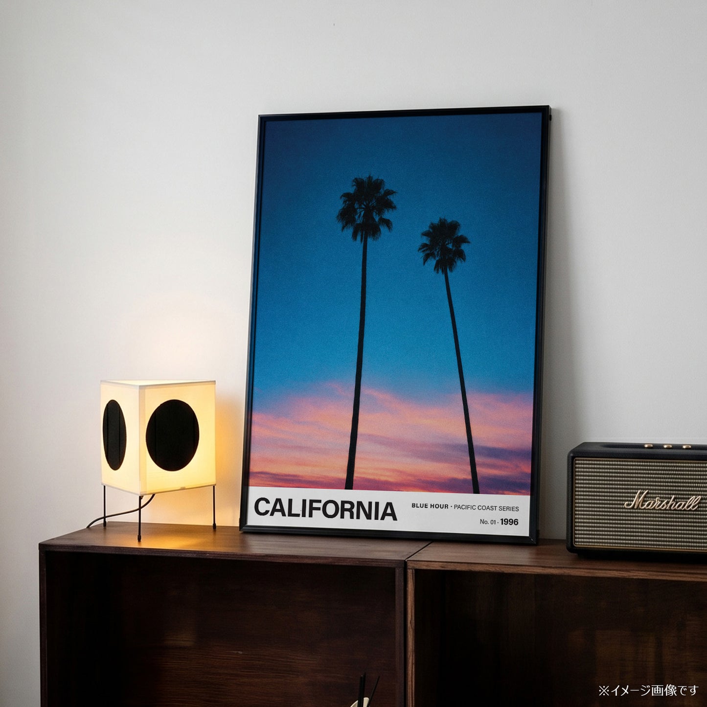 「CALIFORNIA Blue Hour」トラベルフォトポスター