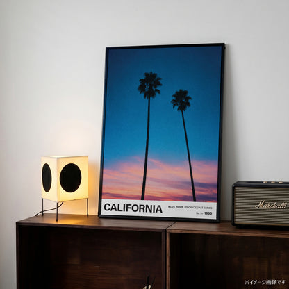 「CALIFORNIA Blue Hour」トラベルフォトポスター