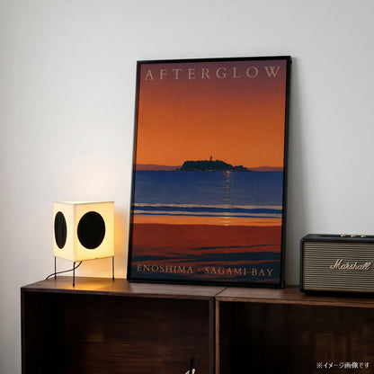 「AFTERGLOW Enoshima」トラベルポスター