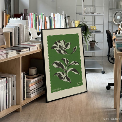 「HERBARIUM 1971」ボタニカルスタンプポスター