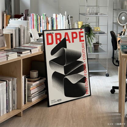 「SALON DU DRAPÉ」ヴィンテージファッションポスター
