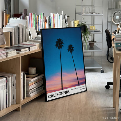 「CALIFORNIA Blue Hour」トラベルフォトポスター