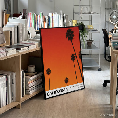 「CALIFORNIA Golden Hour」トラベルフォトポスター