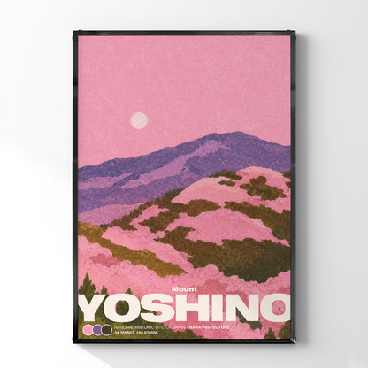 「Mount YOSHINO」ヴィンテージトラベルポスター
