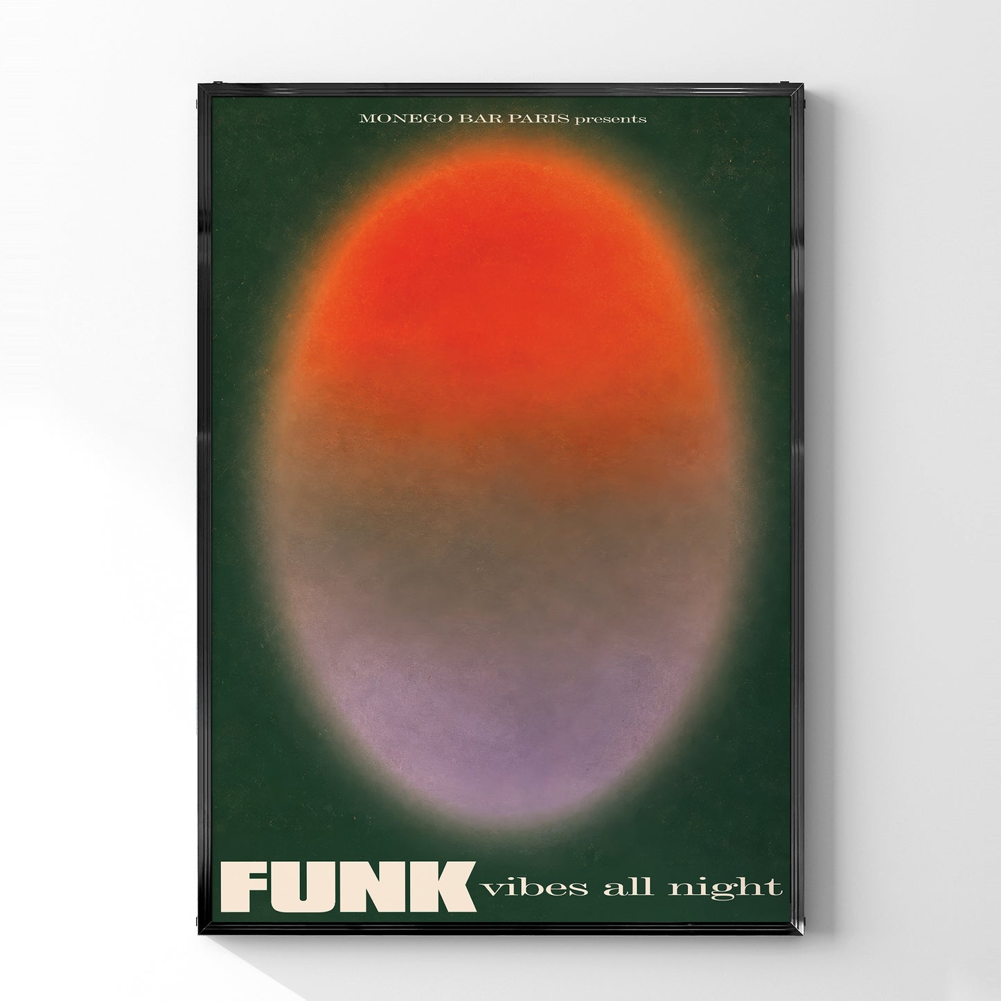 「FUNK vibes all night」ミュージックイベントポスター