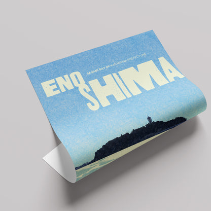 「ENOSHIMA」ヴィンテージトラベルポスター