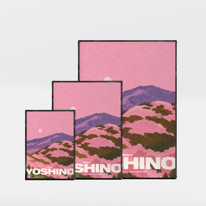 「Mount YOSHINO」ヴィンテージトラベルポスター