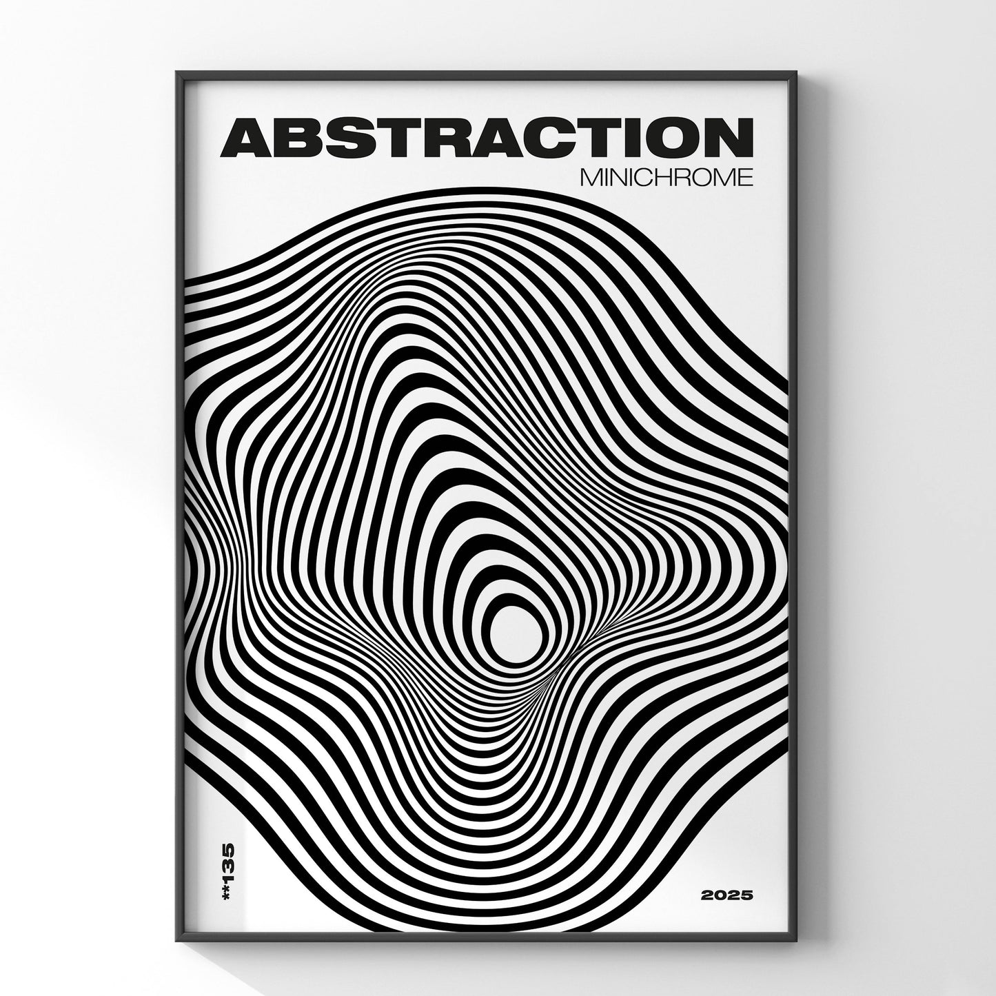 「ABSTRACTION」アブストラクトポスター