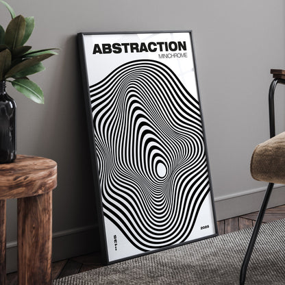 「ABSTRACTION」アブストラクトポスター