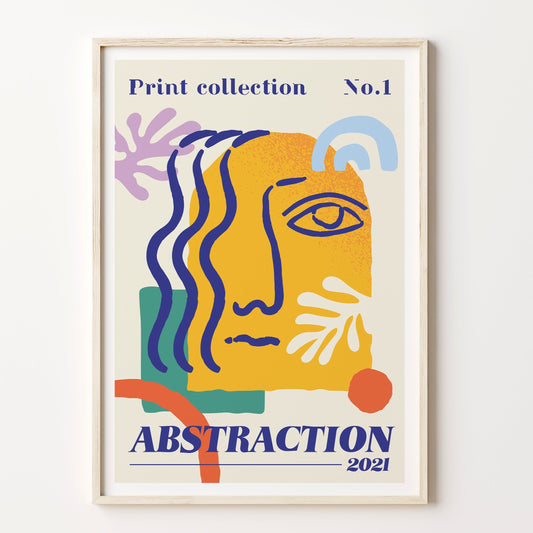 アブストラクトポスター 「Abstraction N1」