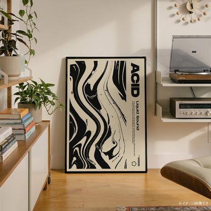 「ACID Liquid Sound 2005」ミュージックグラフィックポスター - Ink Jp