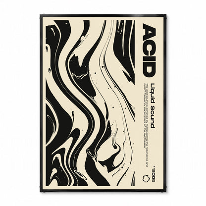 「ACID Liquid Sound 2005」ミュージックグラフィックポスター - Ink Jp