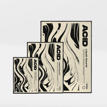「ACID Liquid Sound 2005」ミュージックグラフィックポスター - Ink Jp