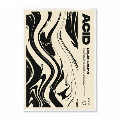 「ACID Liquid Sound 2005」ミュージックグラフィックポスター - Ink Jp