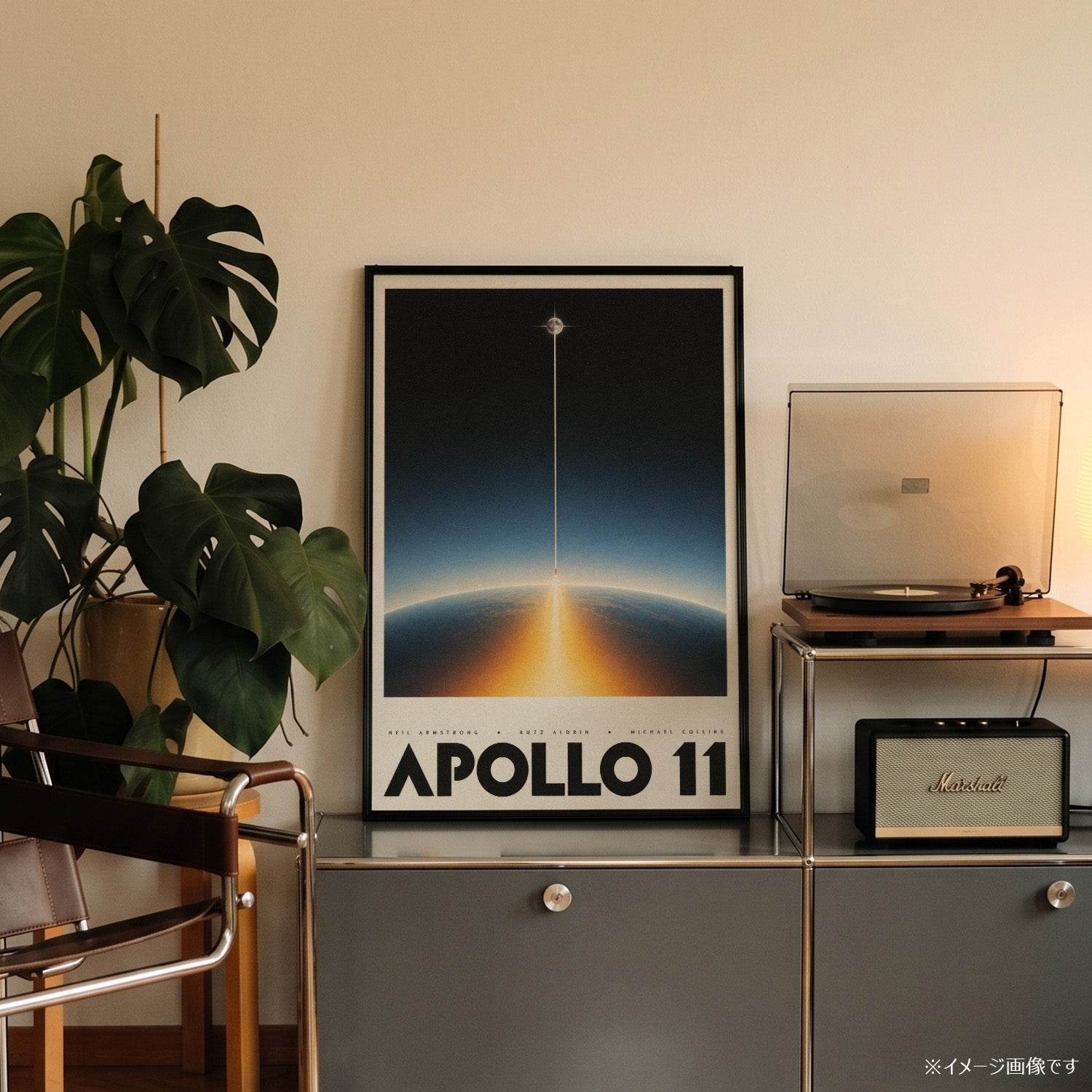 「APOLLO 11」スペースアートポスター - Ink Jp