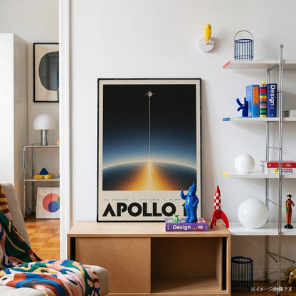 「APOLLO 11」スペースアートポスター - Ink Jp