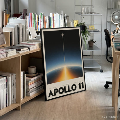 「APOLLO 11」スペースアートポスター - Ink Jp