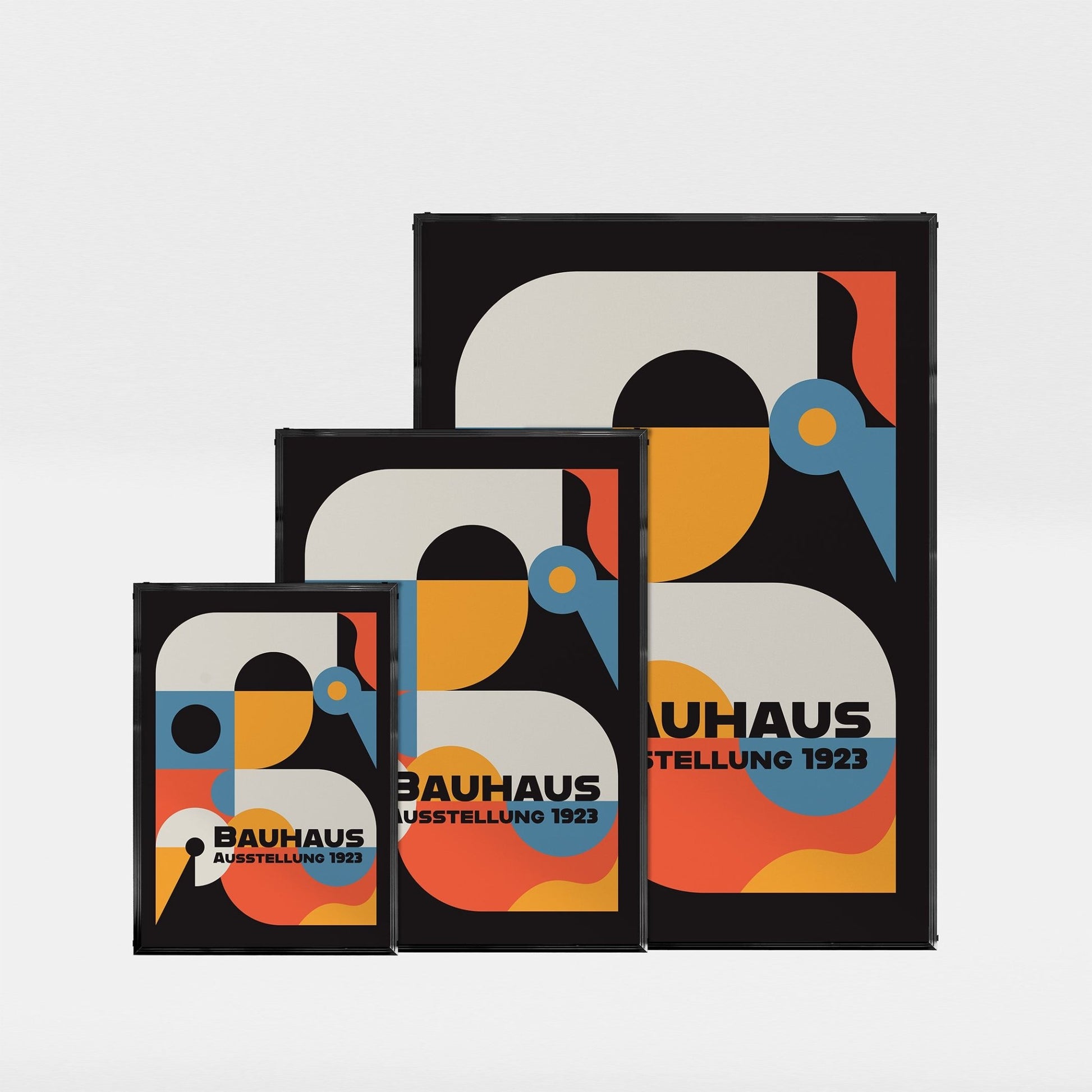 バウハウスデザインポスター AUSSTELLUNG 1923 - Ink Jp