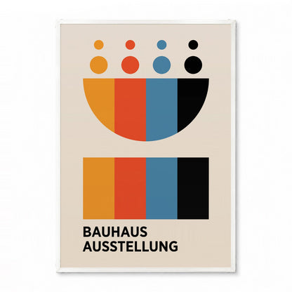 「BAUHAUS Ausstellung Color Palette」バウハウスデザインポスター - Ink Jp