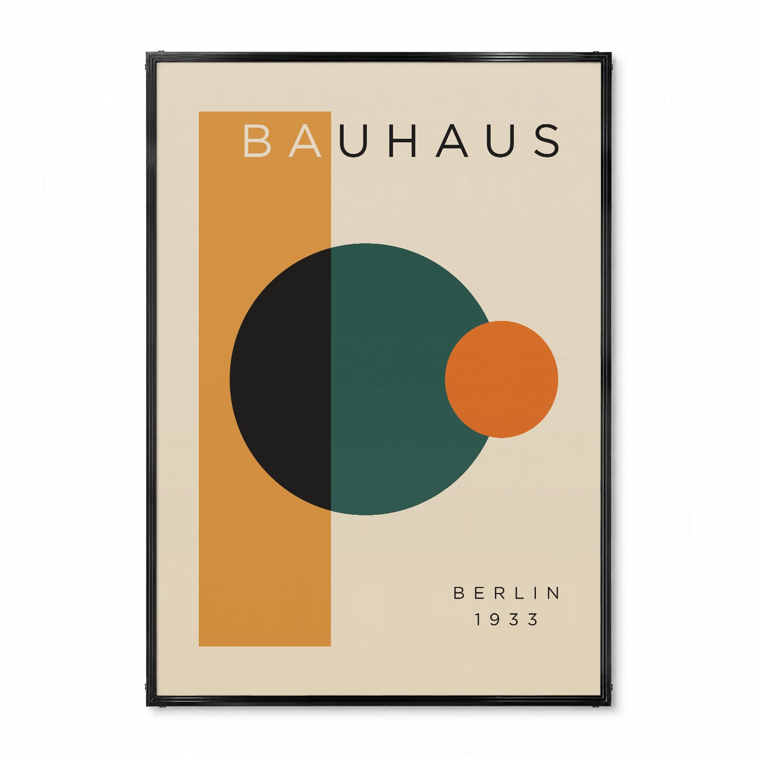 「BAUHAUS Berlin 1933」バウハウスデザインポスター - Ink Jp