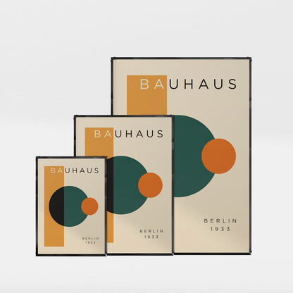 「BAUHAUS Berlin 1933」バウハウスデザインポスター - Ink Jp