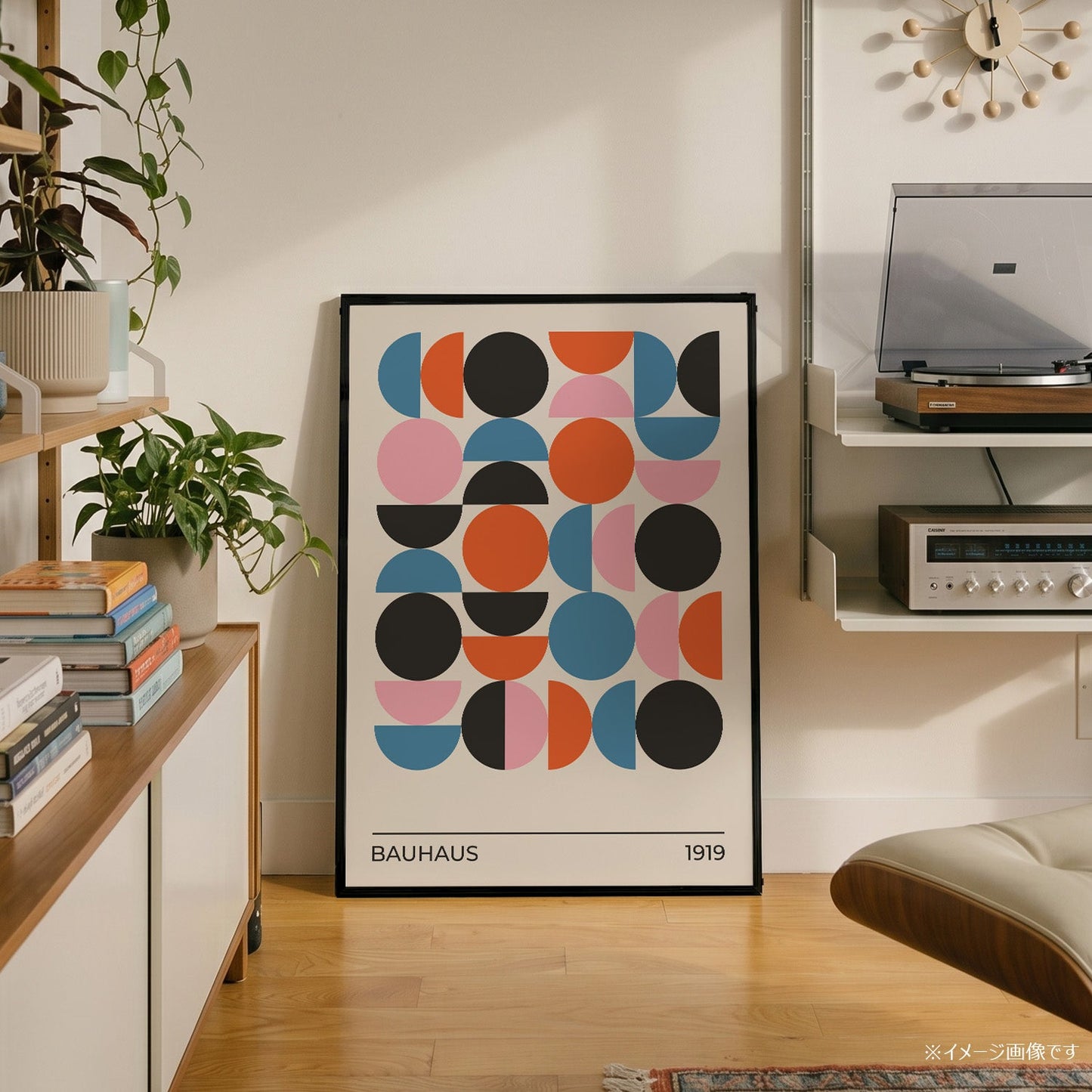 「BAUHAUS Circles 1919」バウハウスデザインポスター - Ink Jp