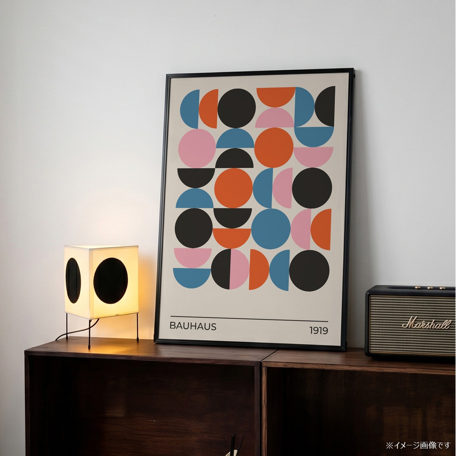 BAUHAUS Circles 1919」バウハウスデザインポスター – Ink Jp