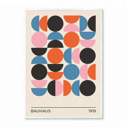 「BAUHAUS Circles 1919」バウハウスデザインポスター - Ink Jp