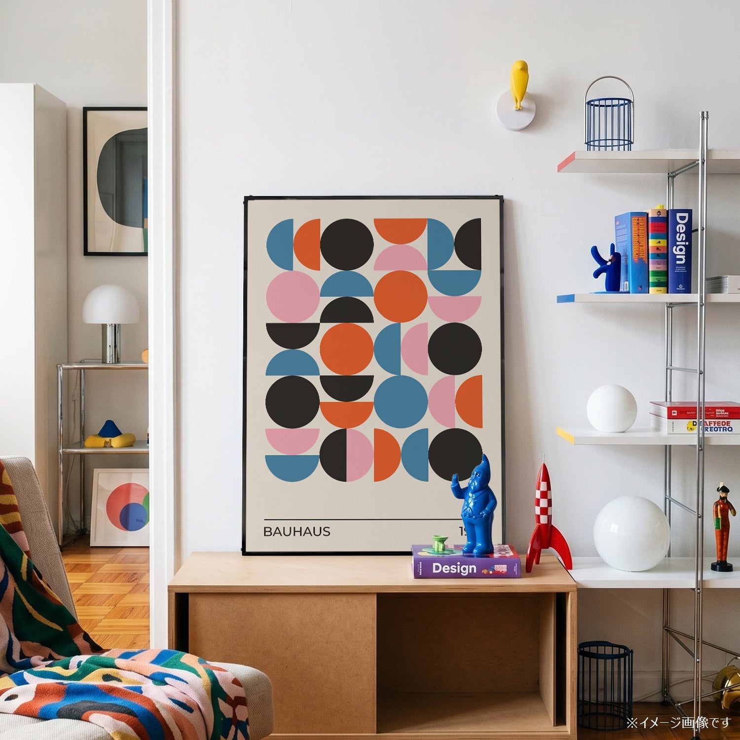 「BAUHAUS Circles 1919」バウハウスデザインポスター - Ink Jp