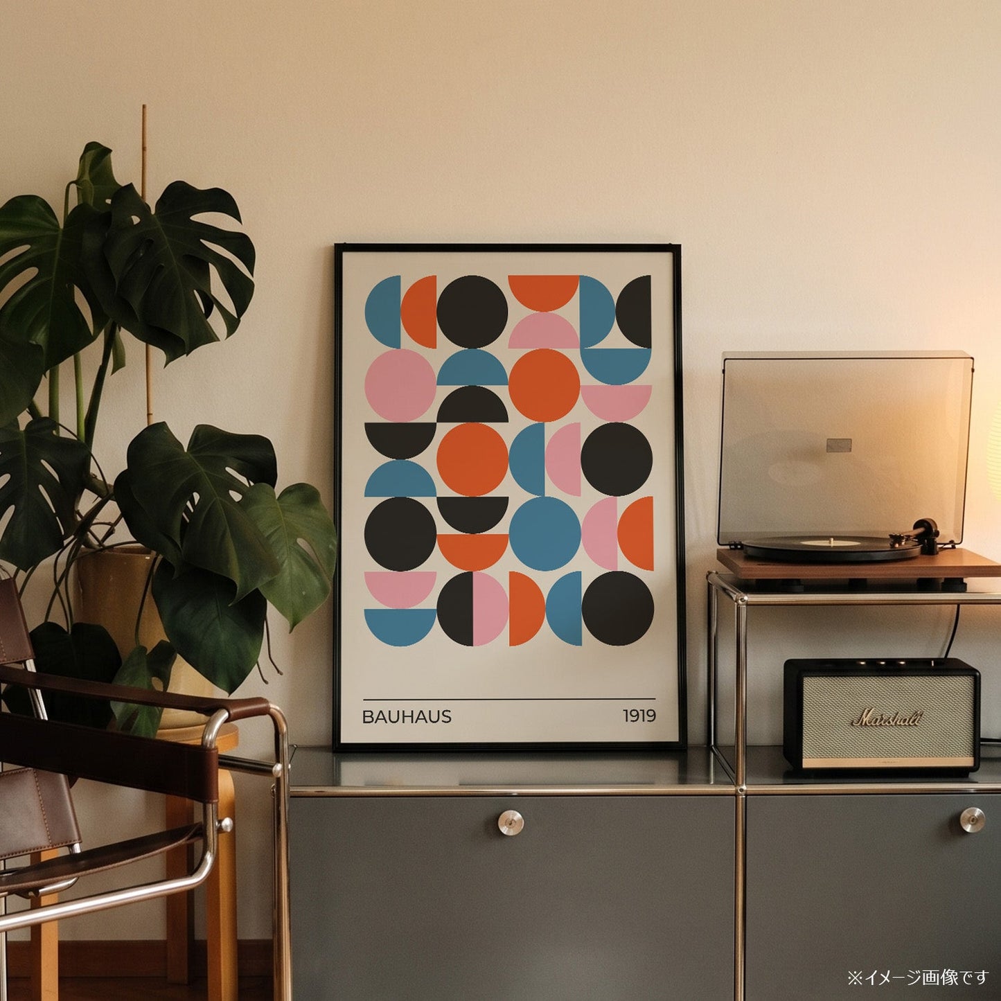 「BAUHAUS Circles 1919」バウハウスデザインポスター - Ink Jp