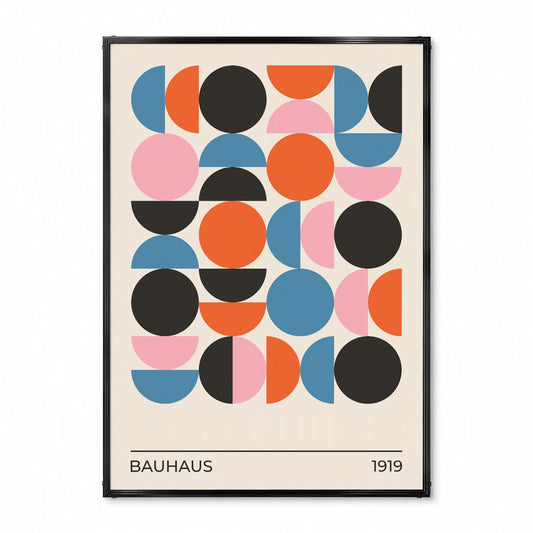 「BAUHAUS Circles 1919」バウハウスデザインポスター - Ink Jp
