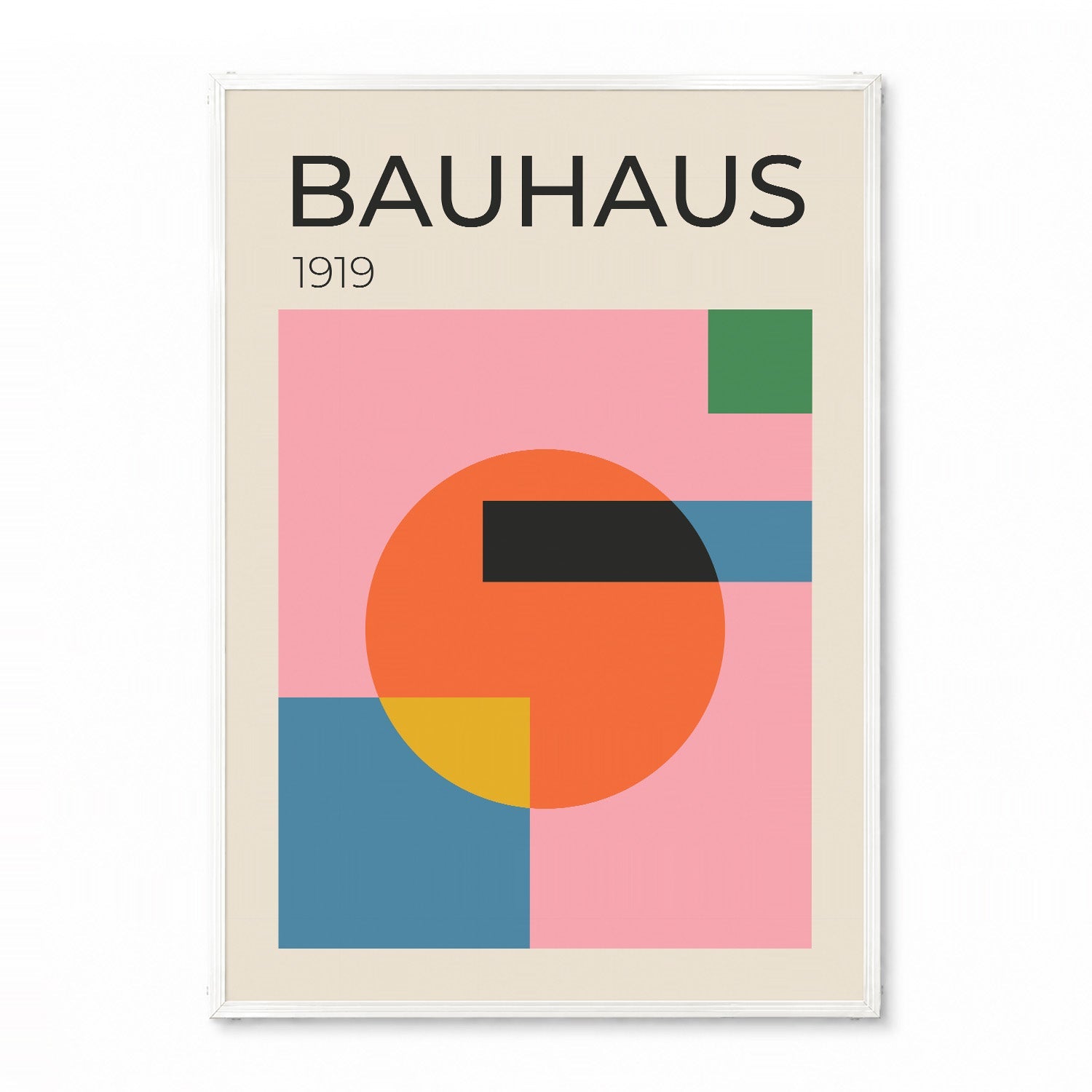 BAUHAUS Composition 1919」バウハウスデザインポスター – Ink Jp