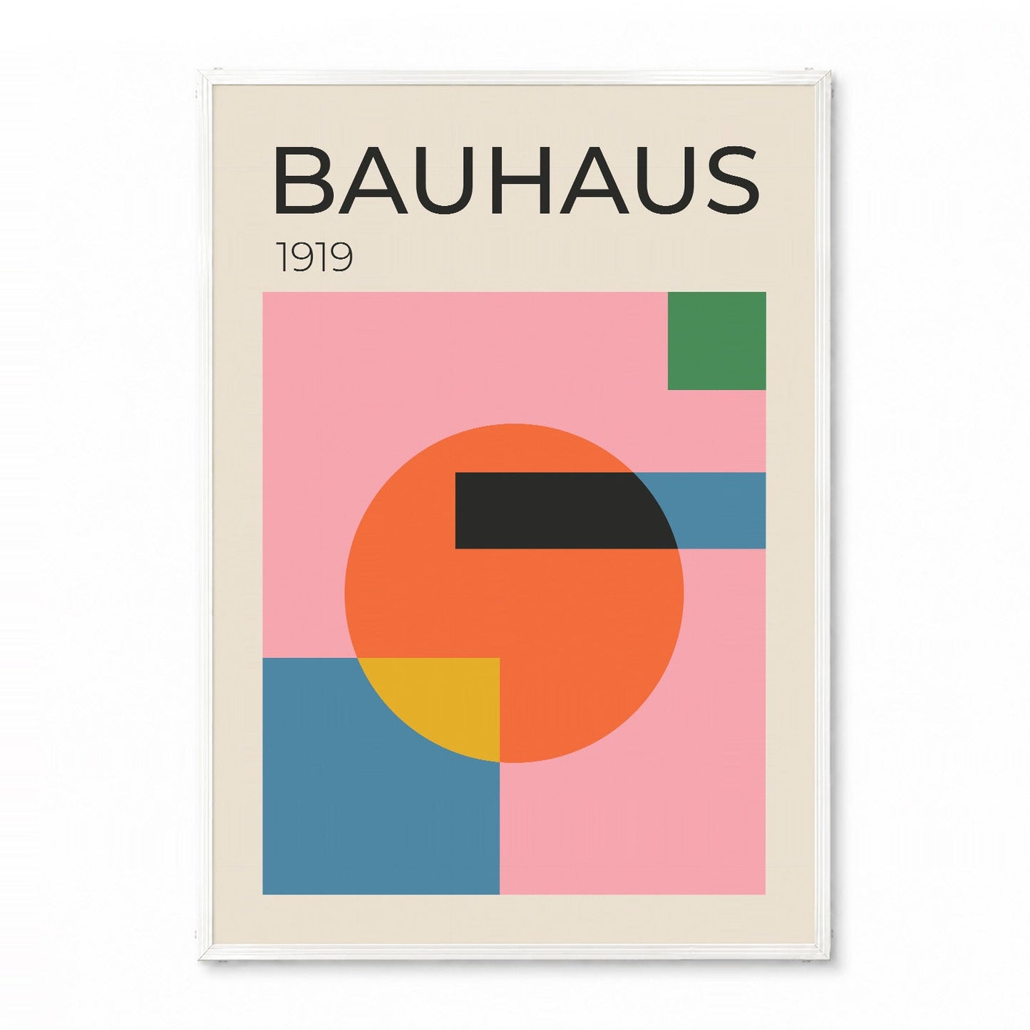 「BAUHAUS Composition 1919」バウハウスデザインポスター - Ink Jp