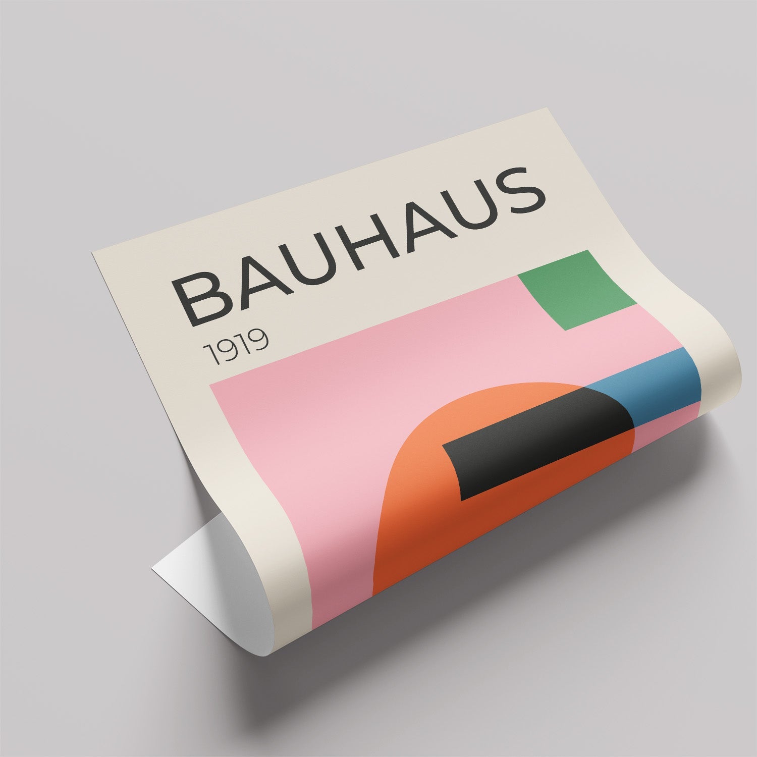 BAUHAUS Composition 1919」バウハウスデザインポスター – Ink Jp