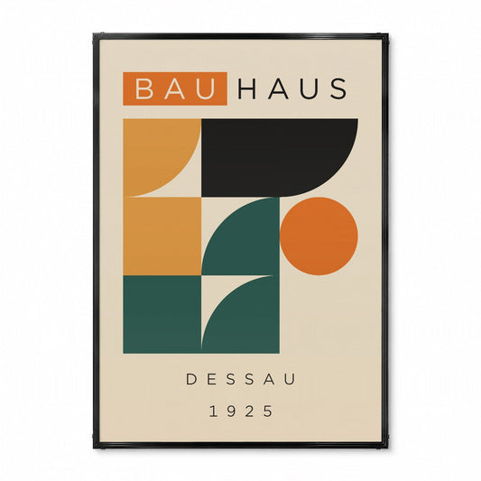 「BAUHAUS Dessau 1925」バウハウスデザインポスター - Ink Jp