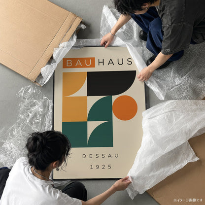 「BAUHAUS Dessau 1925」バウハウスデザインポスター - Ink Jp