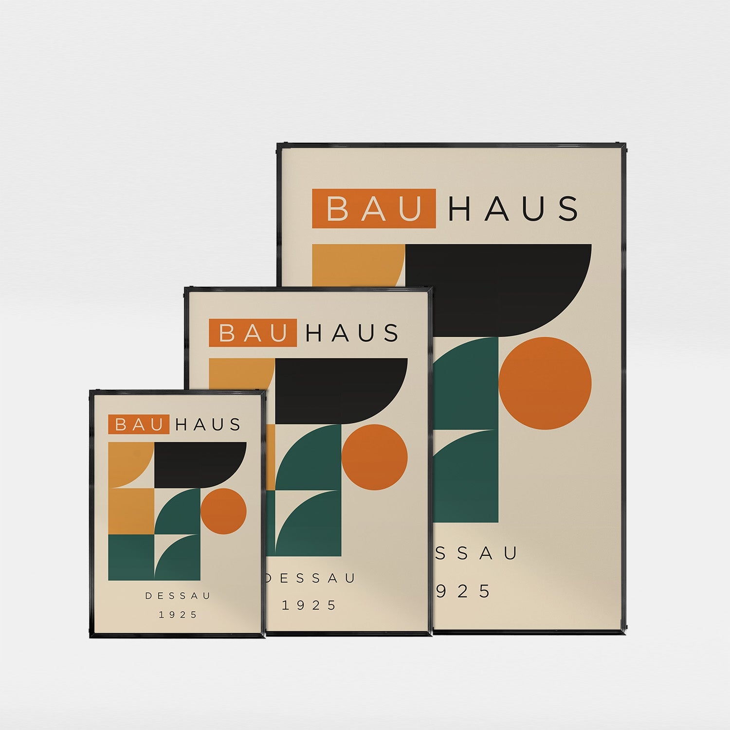 「BAUHAUS Dessau 1925」バウハウスデザインポスター - Ink Jp