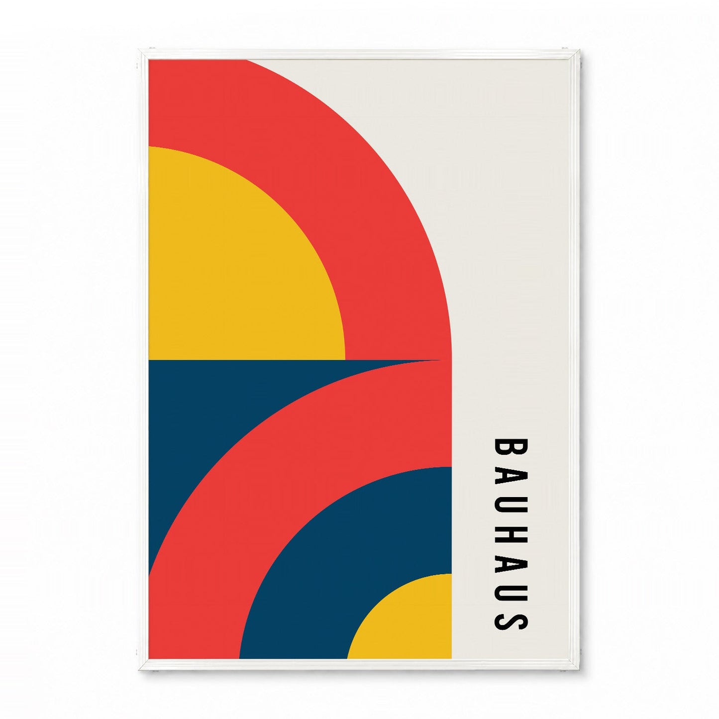 「BAUHAUS Double Arc」バウハウスデザインポスター - Ink Jp