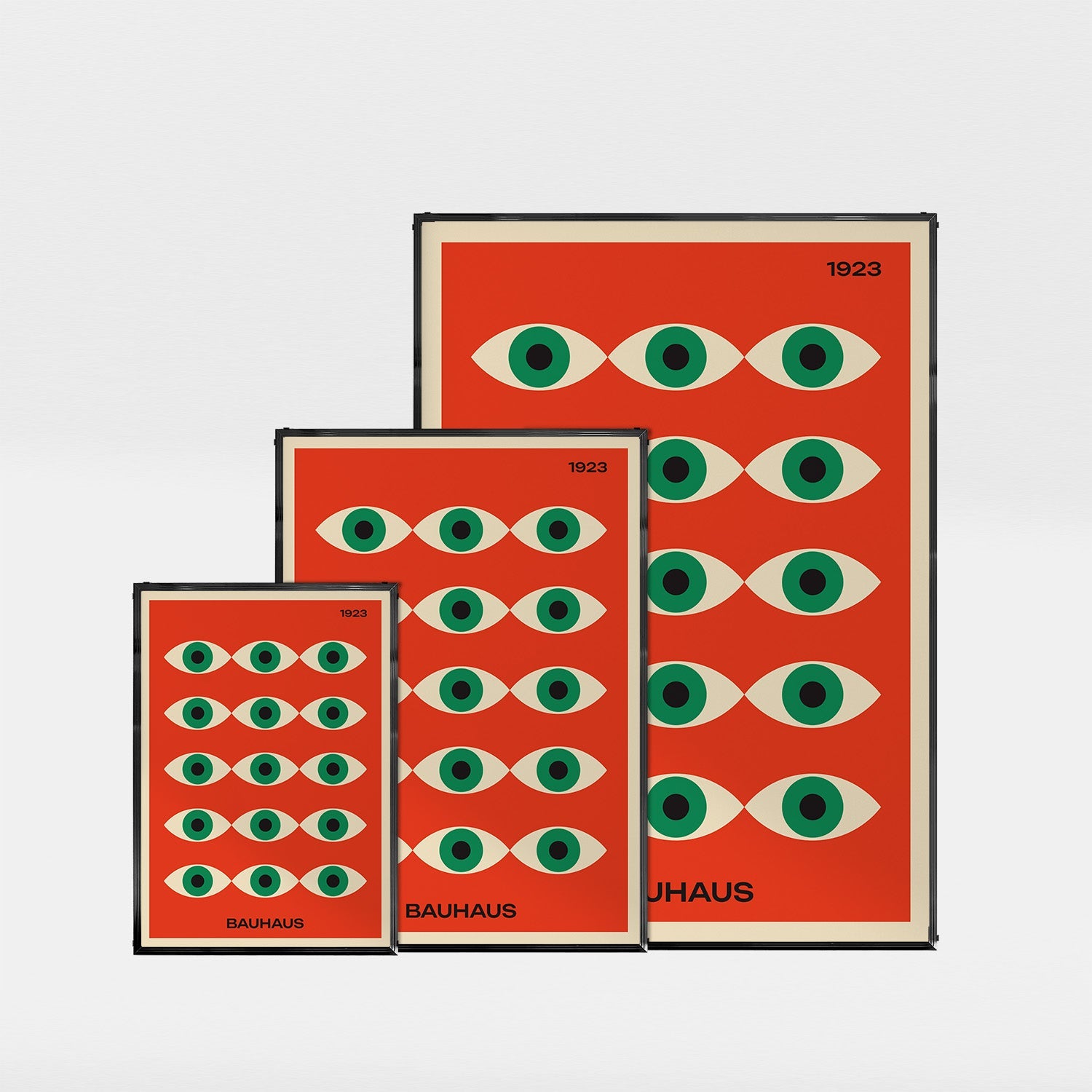 BAUHAUS Eyes 1923」バウハウスデザインポスター – Ink Jp