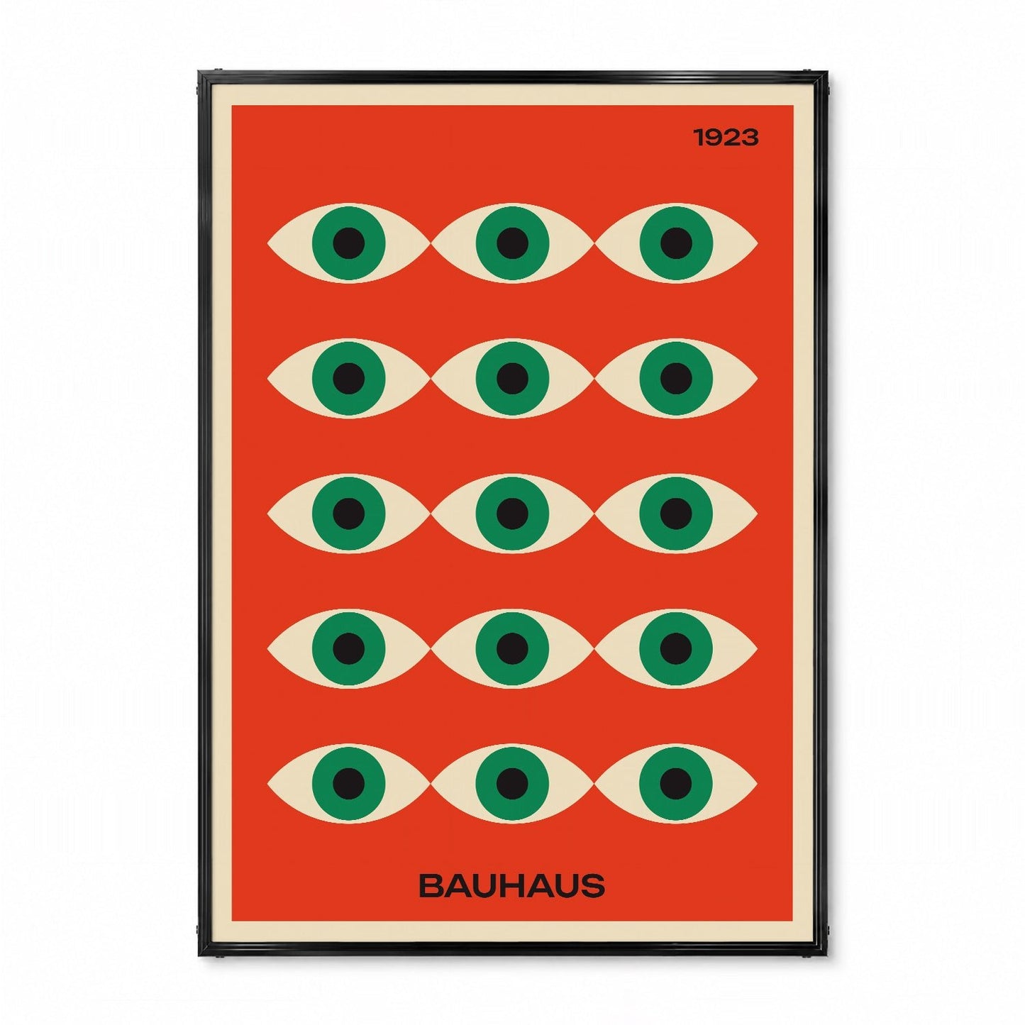 「BAUHAUS Eyes 1923」バウハウスデザインポスター - Ink Jp