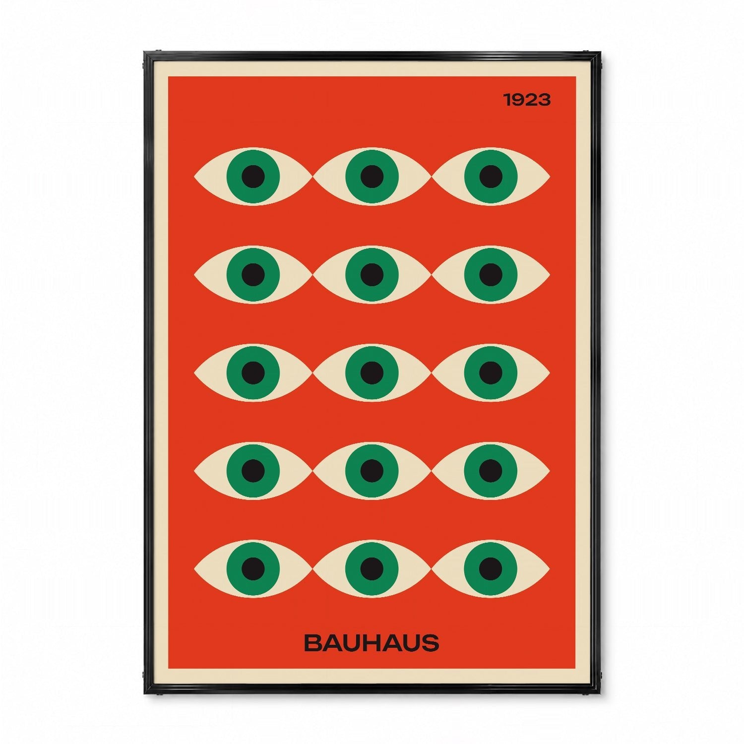 「BAUHAUS Eyes 1923」バウハウスデザインポスター - Ink Jp