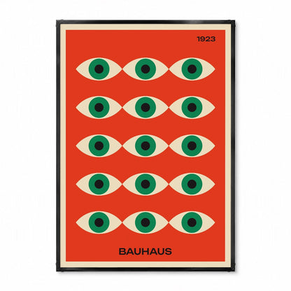 「BAUHAUS Eyes 1923」バウハウスデザインポスター - Ink Jp